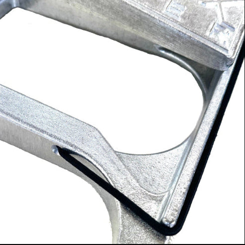 Xiser pedal retainer band placed on the stair stepper in ready to use position