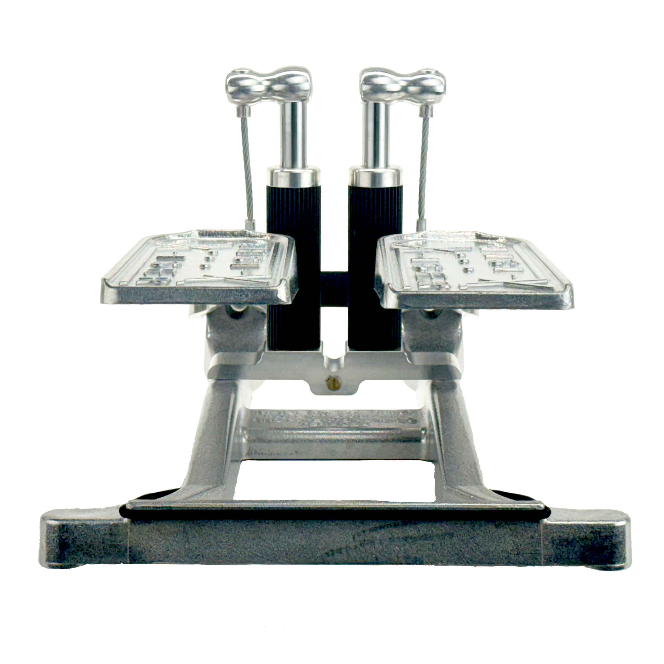 Two-peddle trainer on a white background